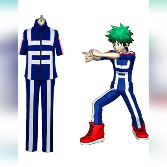 Boku No Hero My Hero Academia UA Gym Training SHIRTS ONLY size S - Picture 3 of 13